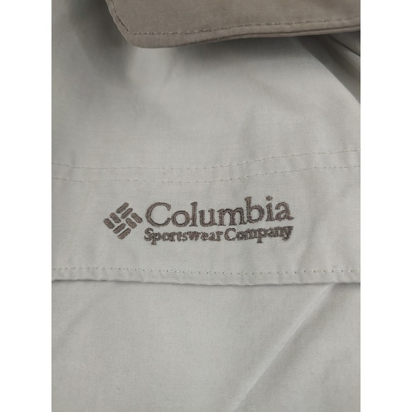Columbia Sportswear Company Men's XL Tan Fleece Lined Zip Up Jacket Outdoor - Picture 10 of 11